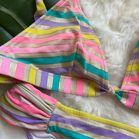 VS SEXY STRIPPED BIKINI SET - Picture 3 of 7